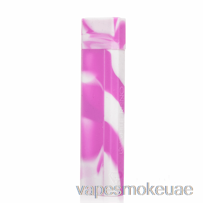 Vape Uae الأبيض وحيد القرن سيليكون داب خارج [الكوارتز] الأرجواني الأبيض (توهج الأشعة فوق البنفسجية)
